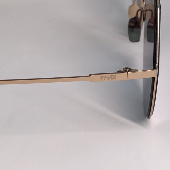 Fendi FF0194/S 0002A Blue Square Sunglasses – Women’s Luxury Eyewear main image 7
